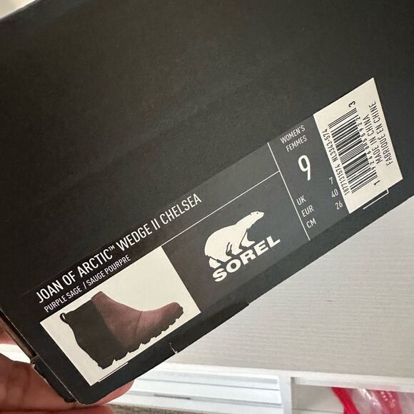 Purple Sorel Joan of Arctic Wedge Boots - Picture 10 of 10